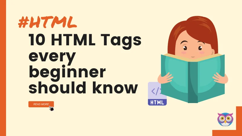 10 HTML tags every beginner should know